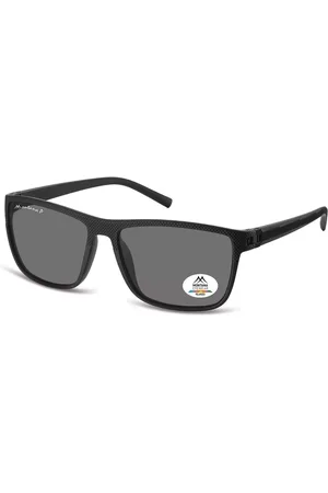 Montana Montana Gafas Recetadas MP198 Polarized MP198 Gafas de Sol para Hombre Negras