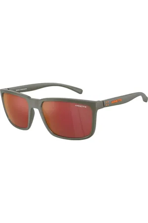 Arnette AN4251 Stripe 28546R Gafas de Sol para Hombre Verdes