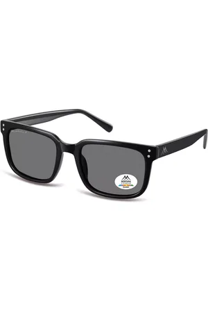 Montana Montana Gafas Recetadas MP196 Polarized MP196 Gafas de Sol para Hombre Negras