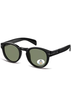 Montana Montana Gafas Recetadas MP188 Polarized MP188A Gafas de Sol para Hombre Negras