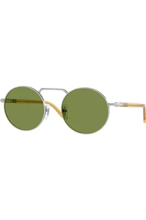 Persol PO1019S 518/4E Gafas de Sol para Hombre Plateadas