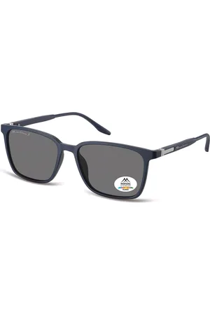 Montana Montana Gafas Recetadas MP186 Polarized MP186D Gafas de Sol para Hombre Azules