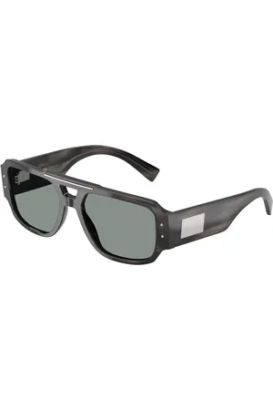 Dolce & Gabbana DG4482F Ajuste Asiático 3440/1 Gafas de Sol para Hombre Grises