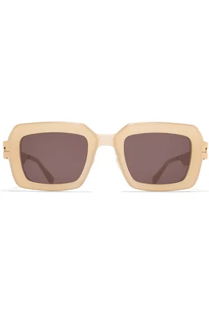 MYKITA Una 916 Gafas de Sol para Hombre Dorados