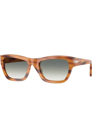 Persol PO0091S 960/3A Gafas de Sol para Hombre Marrones