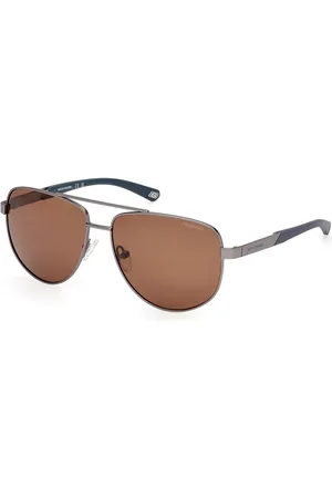 Skechers SE00038 Polarized 09H Gafas de Sol para Hombre Gunmetal