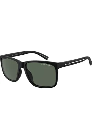 Armani Exchange AX4041SF Ajuste Asiático 807871 Gafas de Sol para Hombre Negras