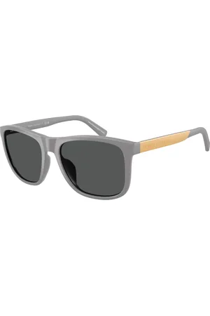 Armani Exchange AX4049SF Ajuste Asiático 818087 Gafas de Sol para Hombre Grises