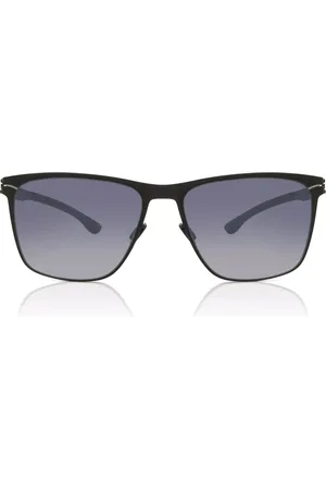 Ic! Berlin IC0003 Charlie Negras Gafas de Sol para Hombre Negras
