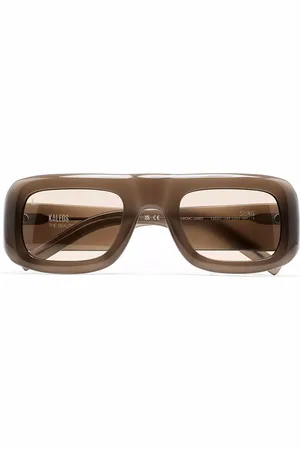 Kaleos Sung C3 Gafas de Sol para Hombre Marrones