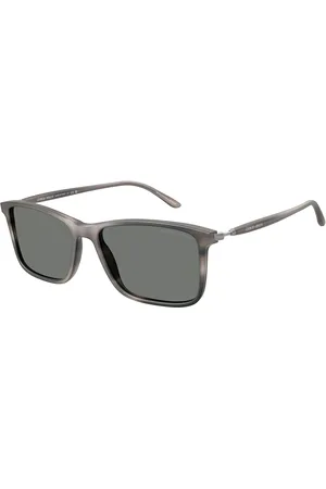 Giorgio Armani AR8218F Ajuste Asiático 616611 Gafas de Sol para Hombre Grises