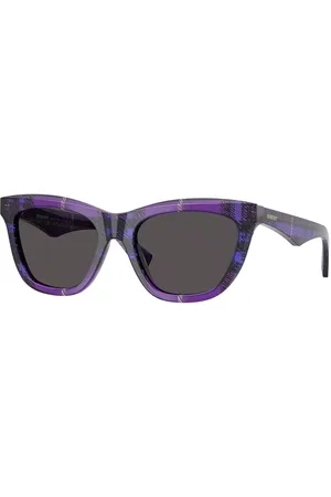 Burberry BE4435F Ajuste Asiático 411387 Gafas de Sol para Mujer Purple