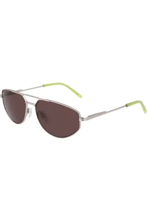 DKNY DK117S 040 Gafas de Sol para Mujer Plateadas