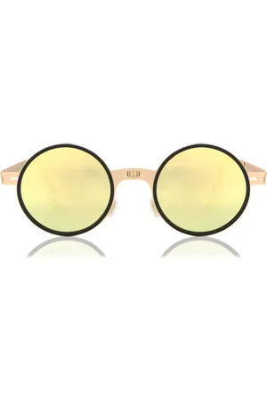 ROAV 8301 Planet Folding Dorados Polarized 14.11.62 Gafas de Sol para Hombre Dorados