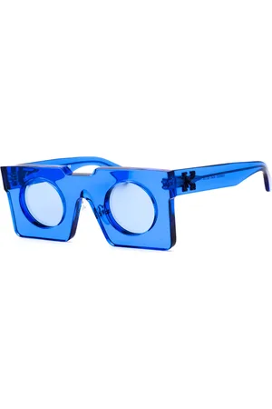 OFF-WHITE Off-Blancas THE PANTHEON 14545 Gafas de Sol para Hombre Azules