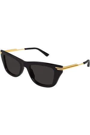 Bottega Veneta BV1369S 001 Gafas de Sol para Mujer Negras