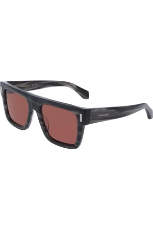 Salvatore Ferragamo SF2063SE 014 Gafas de Sol para Hombre Grises