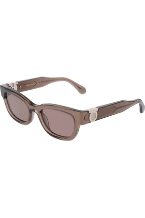 Salvatore Ferragamo SF2067S 232 Gafas de Sol para Mujer Marrones