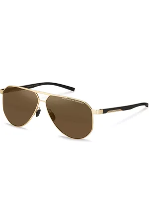 Porsche Design P8983 B171 Gafas de Sol para Hombre Dorados