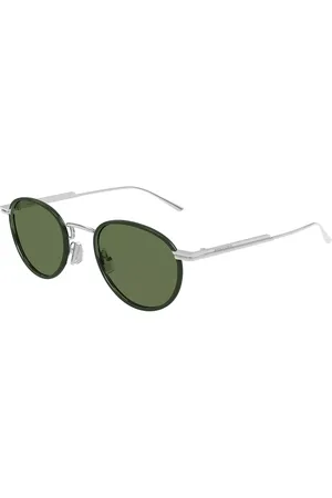 Bottega Veneta BV1389S 003 Gafas de Sol para Hombre Verdes