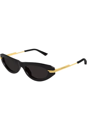 Bottega Veneta BV1368S 001 Gafas de Sol para Mujer Negras