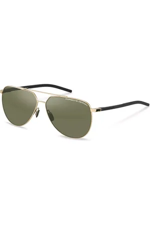 Porsche Design P8968 C656 Gafas de Sol para Hombre Dorados
