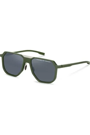Porsche Design P8980 B187 Gafas de Sol para Hombre Verdes