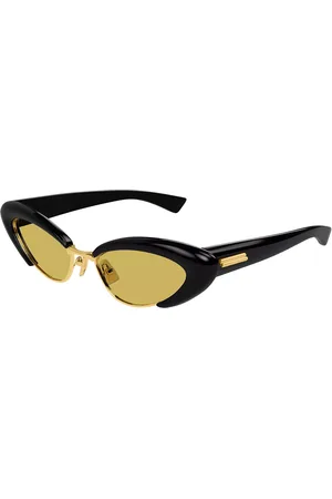 Bottega Veneta BV1387S 001 Gafas de Sol para Mujer Negras