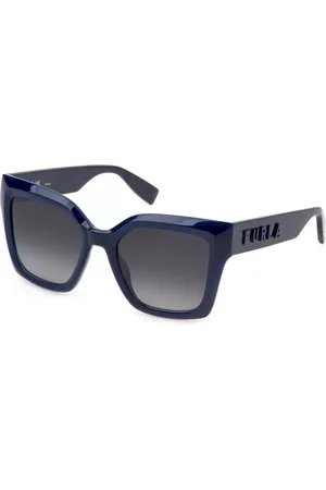 Furla SFU810V 03GR Gafas de Sol para Hombre Azules