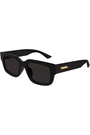 Bottega Veneta BV1359SA Ajuste Asiático 001 Gafas de Sol para Hombre Negras