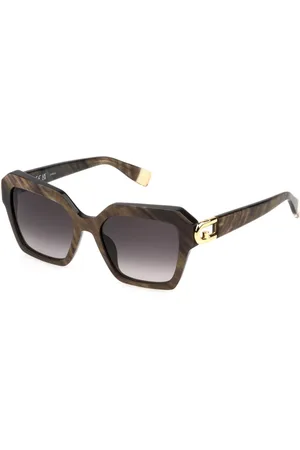 Furla SFU817 06Y4 Gafas de Sol para Hombre Marrones