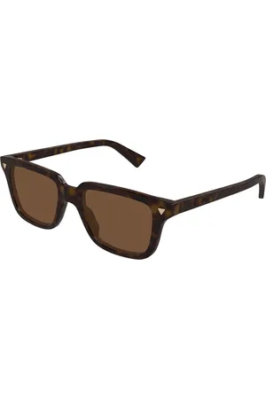 Bottega Veneta BV1363S 002 Gafas de Sol para Hombre Careyshell