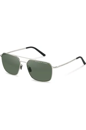 Porsche Design P8970 C611 Gafas de Sol para Hombre Plateadas