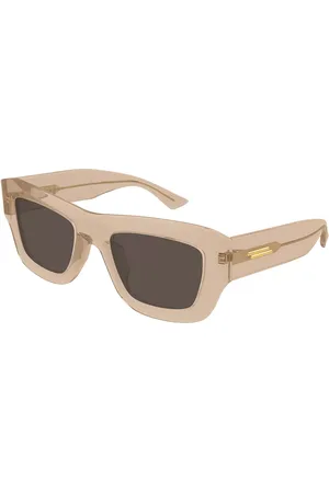 Bottega Veneta BV1357S 004 Gafas de Sol para Mujer Marrones