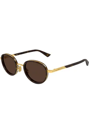 Bottega Veneta BV1372S 002 Gafas de Sol para Hombre Careyshell