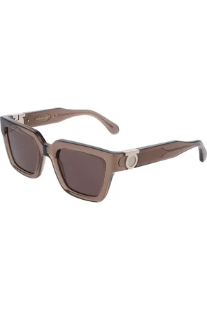 Salvatore Ferragamo SF2066S 232 Gafas de Sol para Mujer Marrones