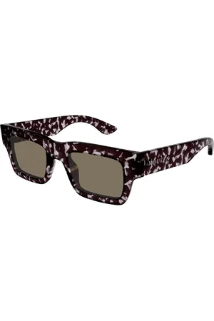 Alexander McQueen AM0508S 002 Gafas de Sol para Hombre Careyshell