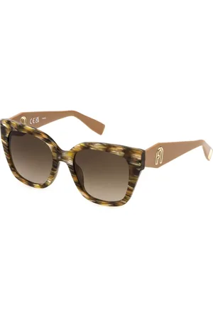 Furla SFU812 6YHY Gafas de Sol para Hombre Marrones
