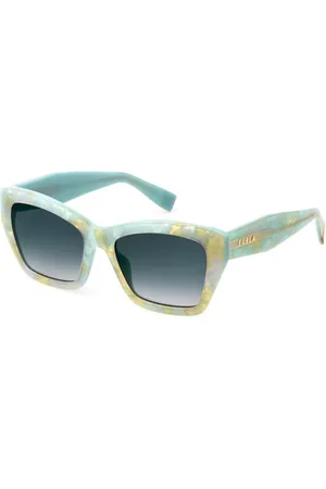 Furla SFU778 09E6 Gafas de Sol para Hombre Verdes