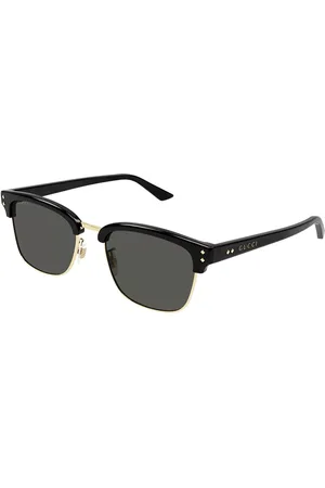 Gucci GG1897SK Ajuste Asiático 001 Gafas de Sol para Hombre Dorados