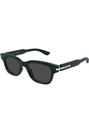 Alexander McQueen AM0497S 004 Gafas de Sol para Hombre Verdes