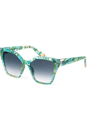 Furla SFU686V 0VBB Gafas de Sol para Mujer Verdes