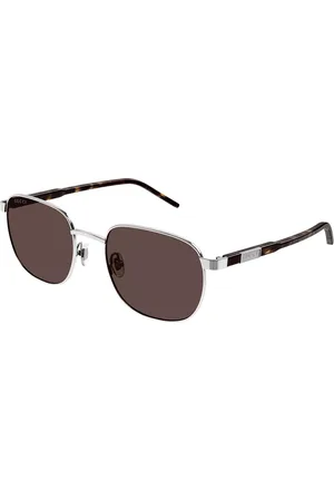 Gucci GG1799S 002 Gafas de Sol para Hombre Plateadas