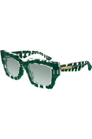 Bottega Veneta BV1212S 008 Gafas de Sol para Mujer Verdes
