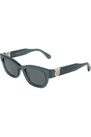 Salvatore Ferragamo SF2067S 317 Gafas de Sol para Mujer Verdes