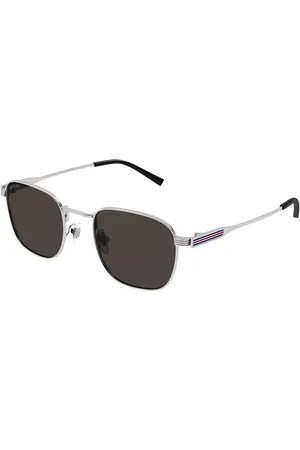 Gucci GG1876S 003 Gafas de Sol para Hombre Plateadas