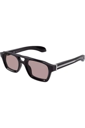 Alexander McQueen AM0505S 004 Gafas de Sol para Hombre Purple