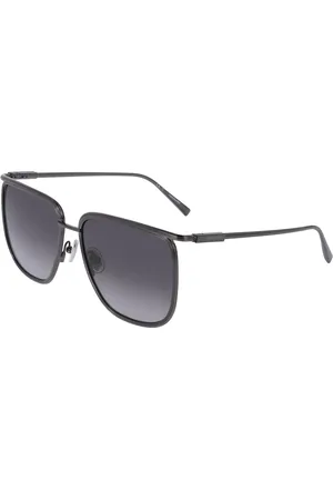 Salvatore Ferragamo SF324S 027 Gafas de Sol para Mujer Plateadas