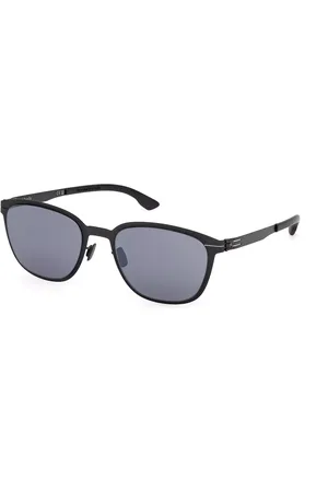 Ic! Berlin IC0059 Anton 02A Gafas de Sol para Hombre Negras
