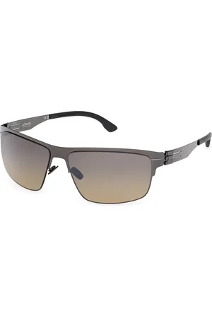 Ic! Berlin IC0061 Nate Polarized 08R Gafas de Sol para Hombre Gunmetal